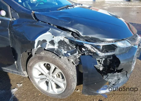 2019 Chevrolet Cruze Lt из США, поврежденный, VIN 3G1BE6SM7KS563306